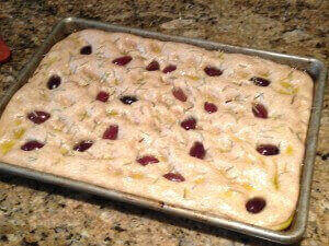 whole wheat focaccia