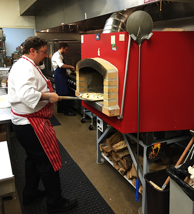 pizza oven, culinary edge, test kitchen, recipes