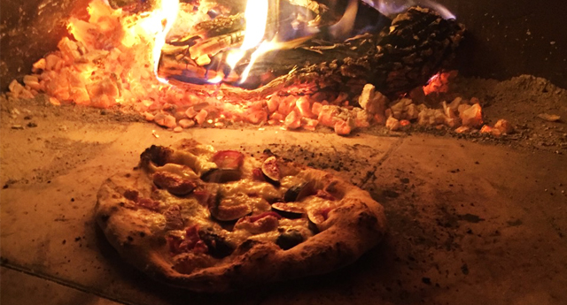 brigit binns, pizza, wood fired pizza oven, recipes, white anchovy flatbread, flatbread recipe