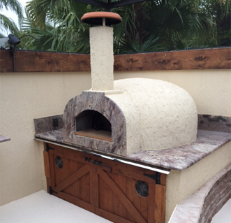 Stucco Premio Pizza Oven