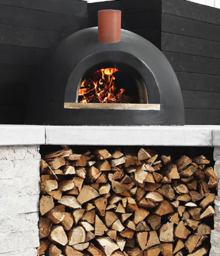 Winter Pizza Oven Gallery