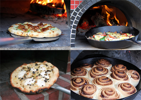 Winter Pizza Oven Gallery