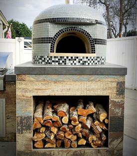 Winter Pizza Oven Gallery