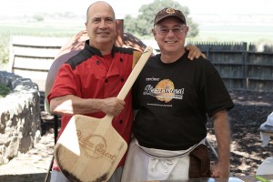 John Arena and Peter at the Forno Bravo Expo just a few weeks before John made his most recent pilgrimage to Naples.