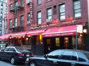 Lombardi's, on Spring St. in NYC -- America's oldest pizzeria