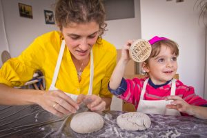 Eastern Orthodox Communion Bread, from one generation to the next.