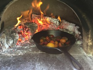 "Wood fire cooking is so primal -- what's not to like."