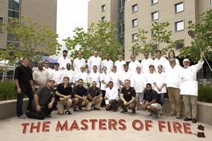 The class of July 2017. That's me (Peter) holding the loaf of bread in line 2.