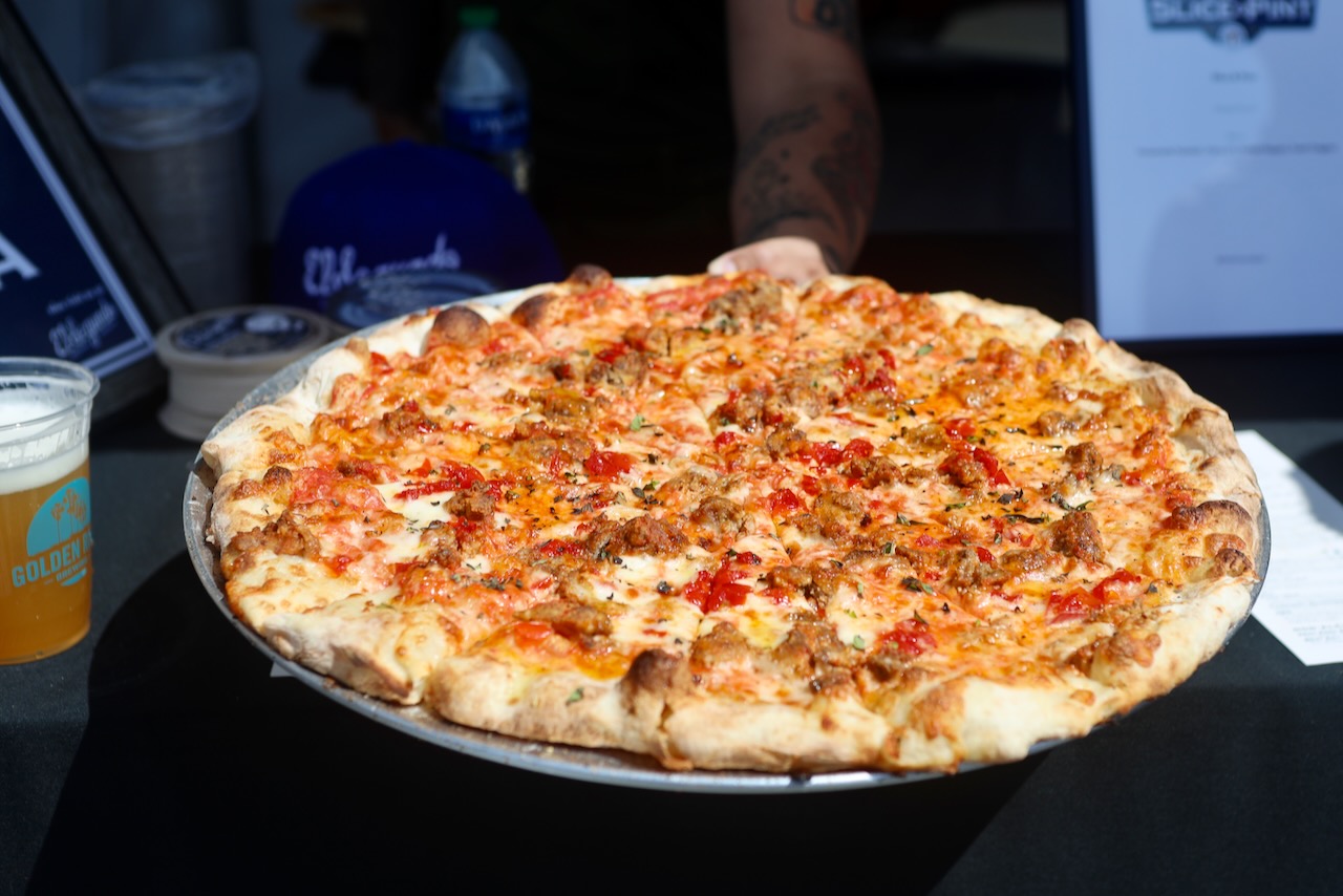 Pizza City Fest LA, April, 2023, by Brad English Pizza Quest with Peter Reinhart