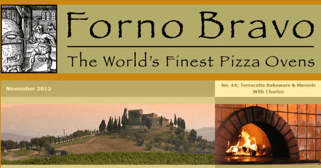 wood-fired newsletter november 2012