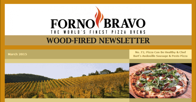 Wood Fired Newsletter March 2015