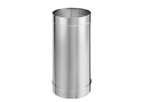 6x24 Single Wall Stainless Chimney Extender