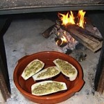 roast eggplant