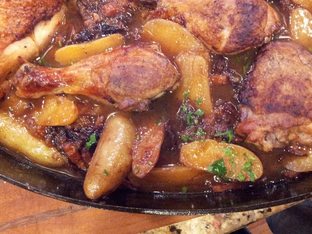 braised chicken