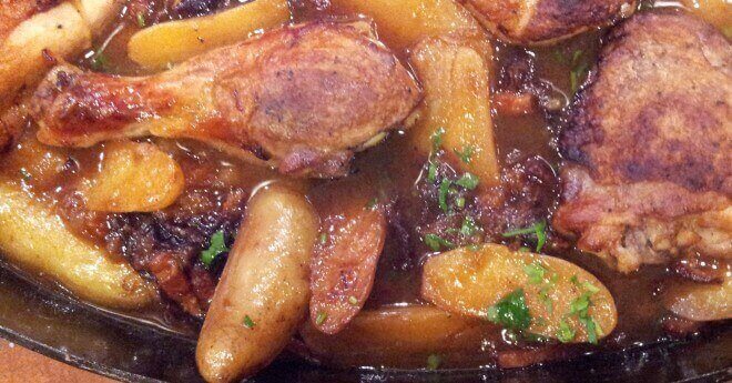 braised chicken