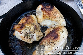 seared chicken