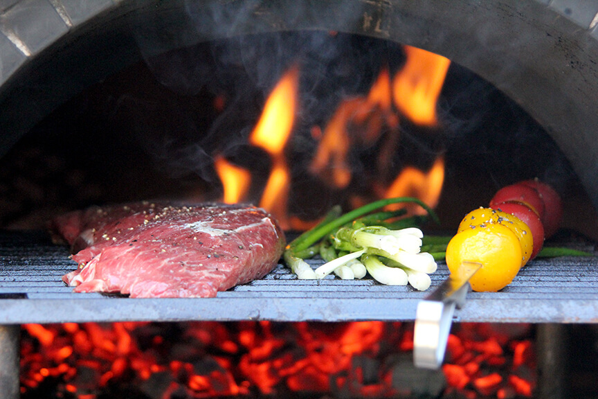 steak and tomato