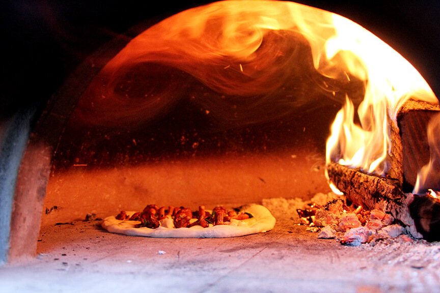 Taleggio Chanterelle Pizza