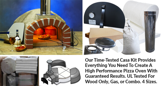 Casa Pizza Oven  Gas Or Wood Fired Pizza Oven Kit