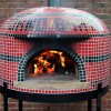 custom home pizza oven, wood fired pizza oven, napolino70 pizza oven, forno bravo