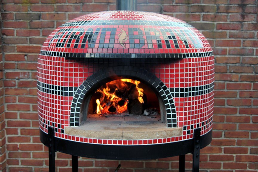 Custom Napolino and Vesuvio Pizza Ovens - Forno Bravo. Authentic