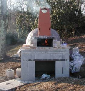 pompeii wood fired pizza oven