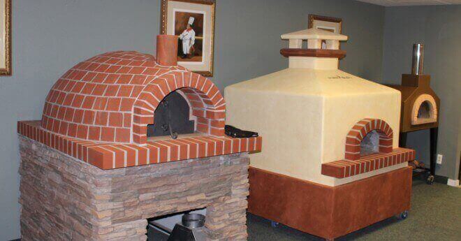 Forno Bravo's Showroom pizza oven