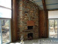 Casa Home Pizza Oven Indoors with Rock - Alabama