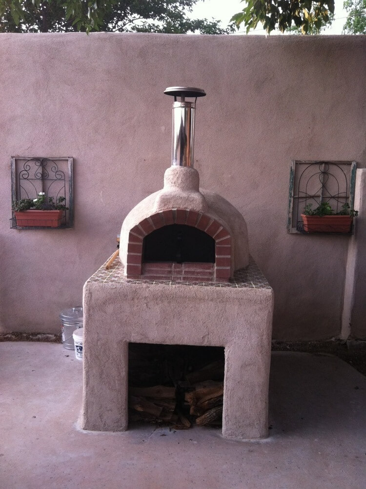 Giardino Outdoor Pizza Oven Albuquerque NM Forno Bravo. Authentic