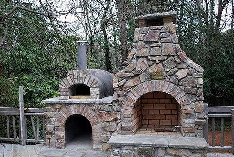 Casa Home Pizza Oven with Fireplace Atlanta GA