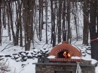 Toscana Home Pizza Oven Winter Photo Bovina NY 1