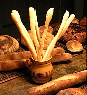 wood fired bread sticks