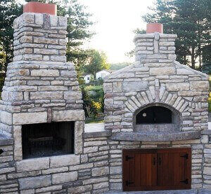 Casa Pizza Oven and Calore Fireplace - Charlevoix MI