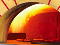 gas fired brick pizza ovens