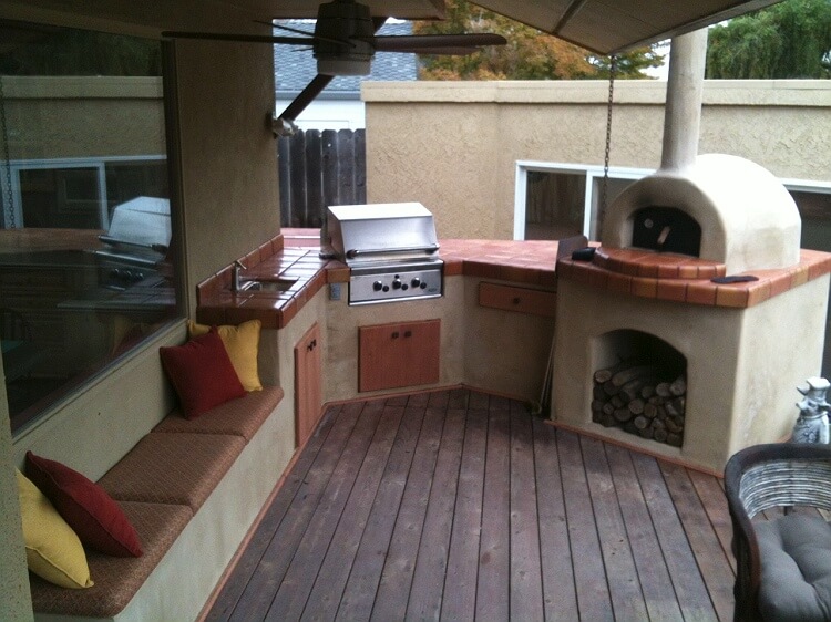 Giardino Outdoor Pizza Oven Modesto CA 2