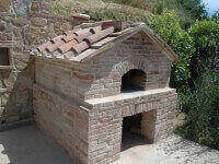 Pompeii DIY Brick Oven - Brick Gabled Finish