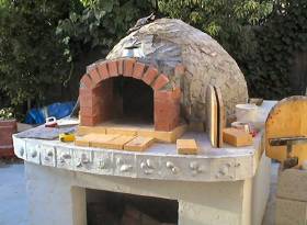 pompeii wood fired pizza oven