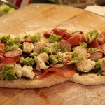 prosciutto-and-radish-pizza