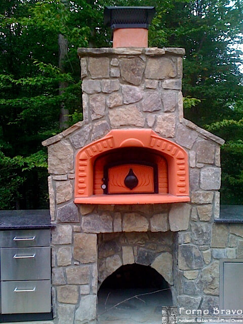 Outdoor Pizza Oven - Raleigh NC. This is an older Casa oven from when we use to import