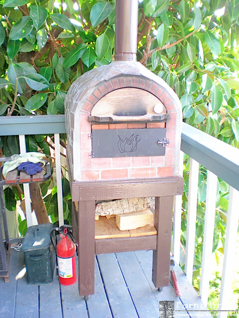 Outdoor Pizza Oven Santa Barbara CA 2