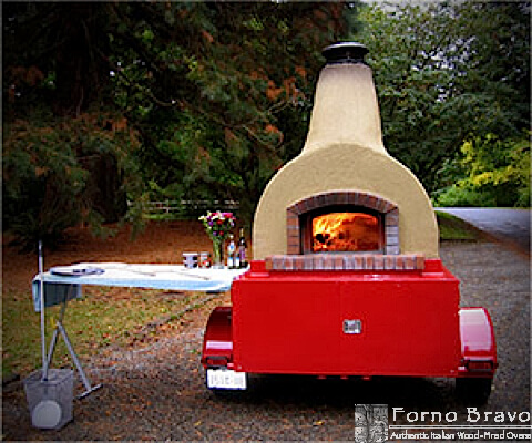 Mobile Pizza Oven