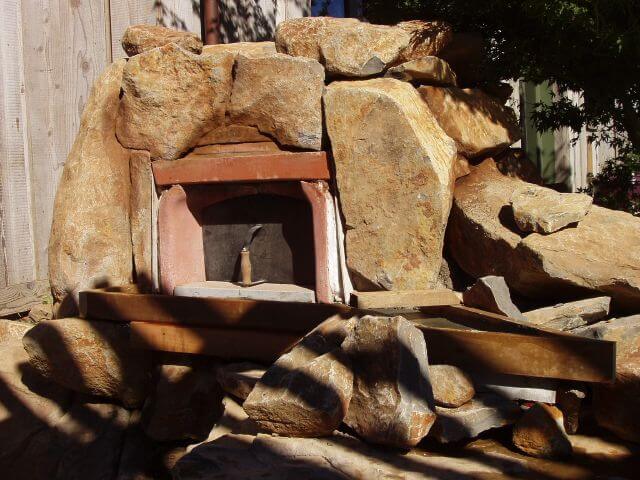 DIY Stone Pizza Oven 002