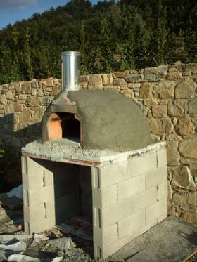 Firenze Concept Pizza Oven Stucco