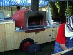 Mobile Pizza Oven Trailer Photos - Forno Bravo. Authentic Wood Fired Ovens