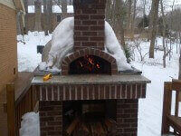 Casa Home Pizza Oven Winter Photo USA 3