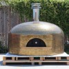 custom tile commercial pizza oven by forno bravo