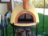 Primavera60 Wood Fired Pizza Oven with Brick Arch