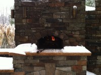 Casa Home Pizza Oven Winter Photo