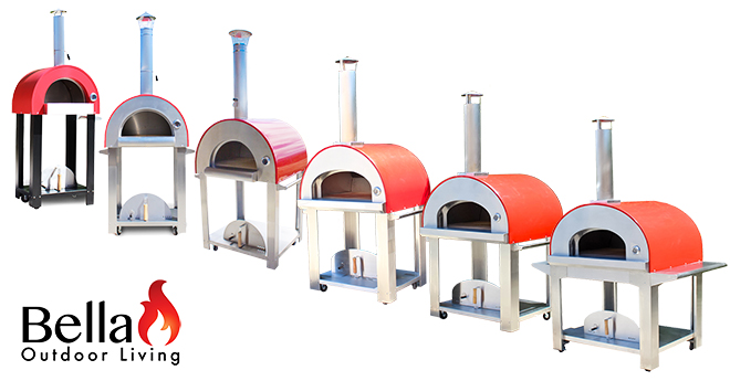 bella outdoor living, wood fired ovens, portable wood fired ovens, wood fired pizza ovens, residential wood fired pizza ovens, outdoor pizza oven, backyard wood fired pizza oven