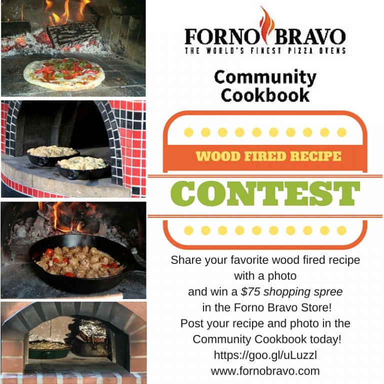Wood Fired Community Cookbook Recipe Contest Forno Bravo. Authentic